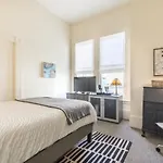 Pacific Heights Victorian Bedroom And Bathroom