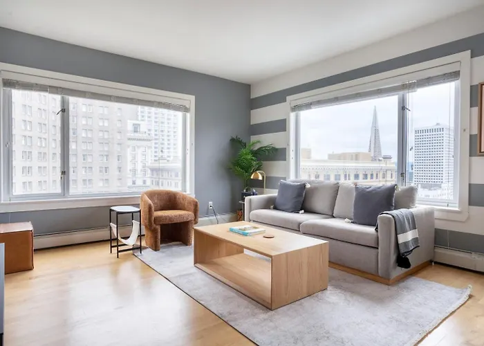 Nob Hill 1Br W Balcony Views Nr Union Sq Sfo-3