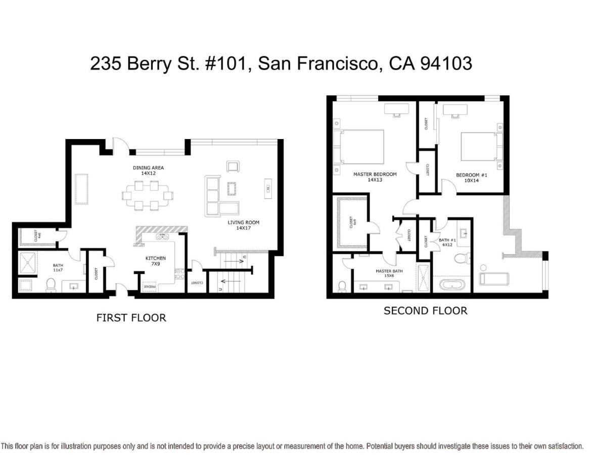 2 Bedroom Townhouse In Soma Holiday home San Francisco
