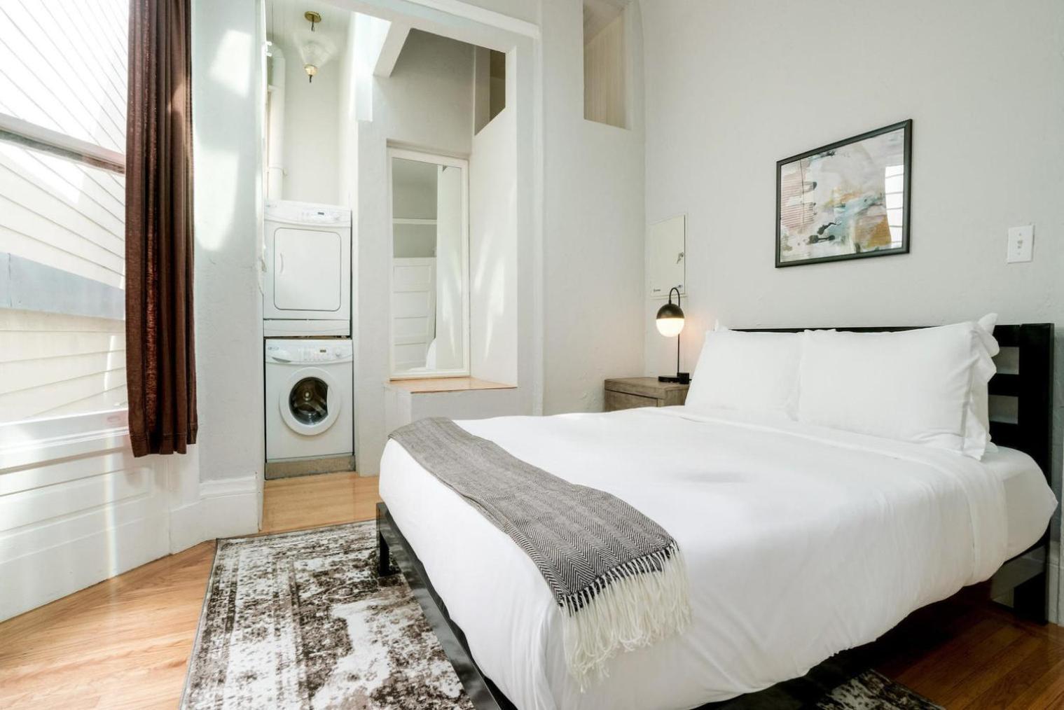 Missions Dolores 1br Nr Dining Cafes Shops Sfo-1621 *