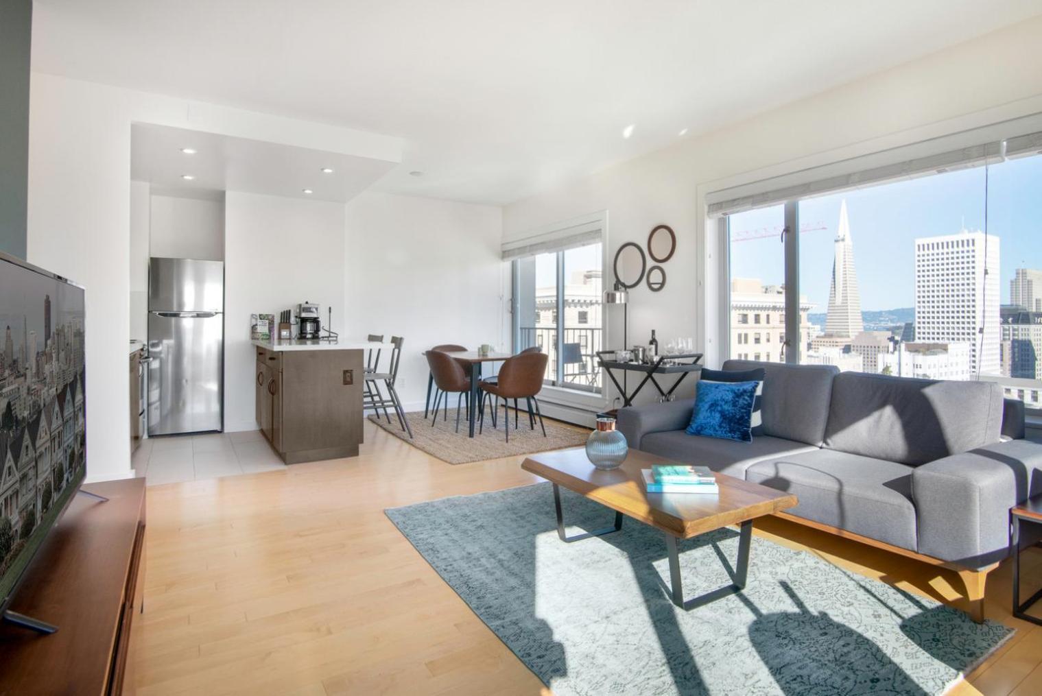 Nob Hill 1br W Gym Views Nr Union Sq Sfo-84 * San Francisco