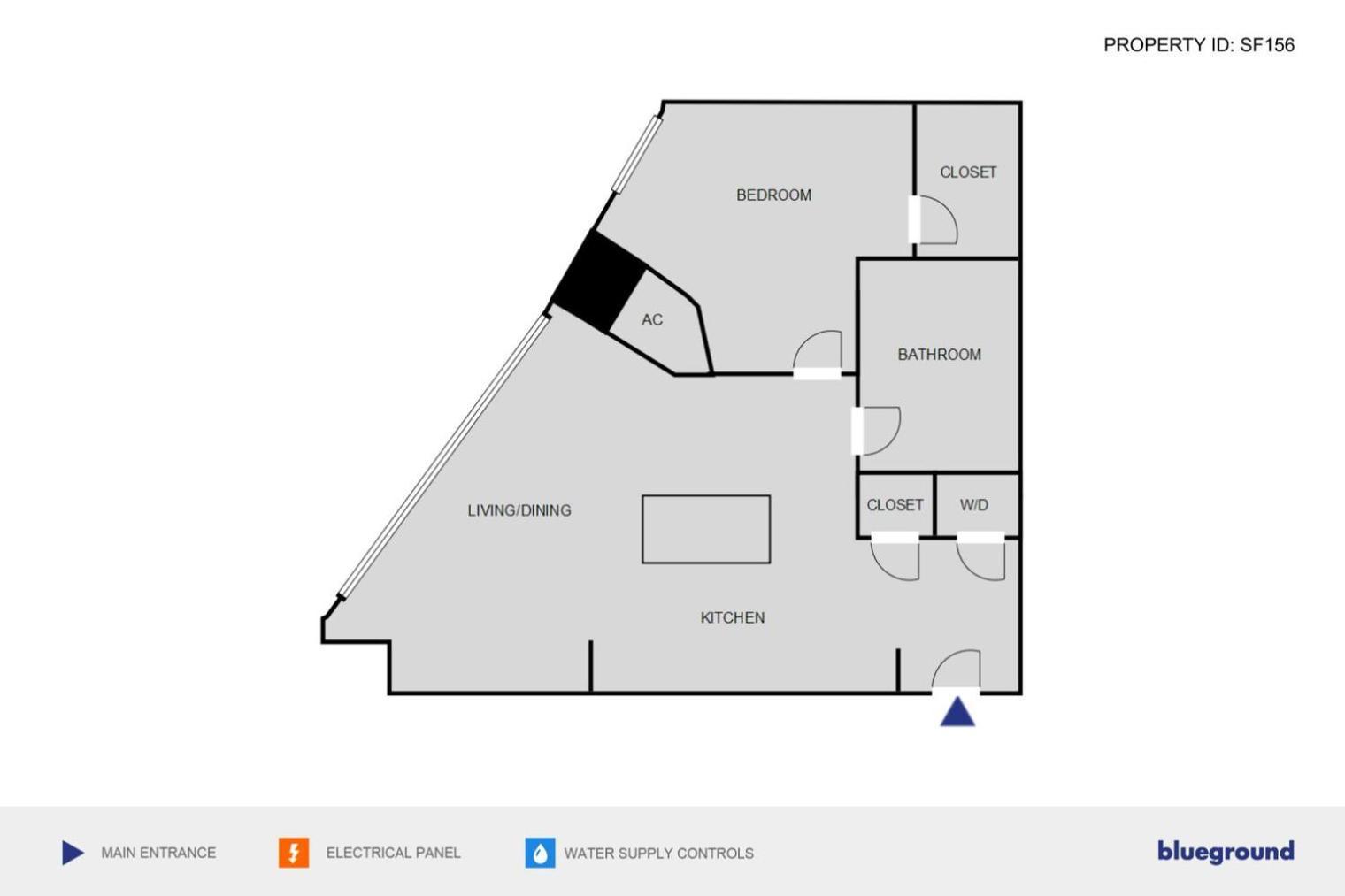 Rincon Hill 1br W Ac Gym Nr Bay Bridge Sfo-156 * San Francisco