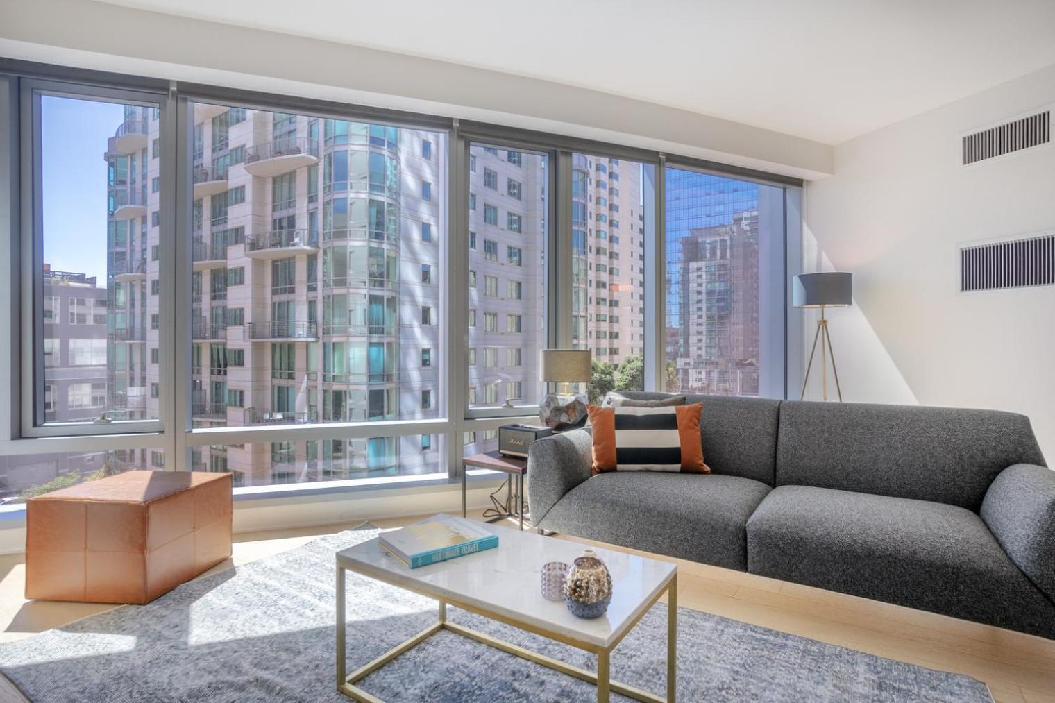 Apartment Rincon Hill 1br W Ac Gym Nr Bay Bridge Sfo-156 *