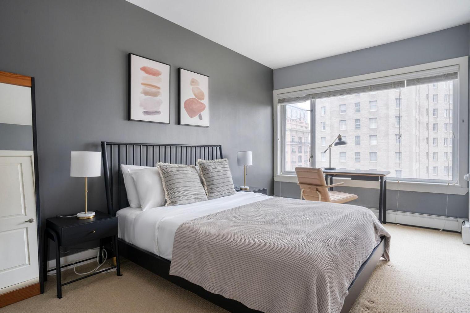 Nob Hill 1br W Balcony Views Nr Union Sq Sfo-3 * San Francisco