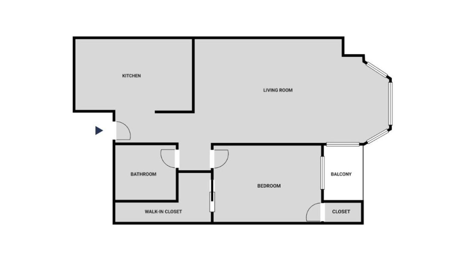 South 1br W Sun Deck Gym Nr Waterfront Sfo-1658