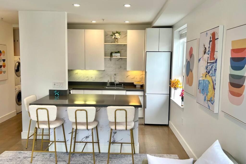 Apartment Modern 2br King Office, Nob Hill By Unionsq Fidi *