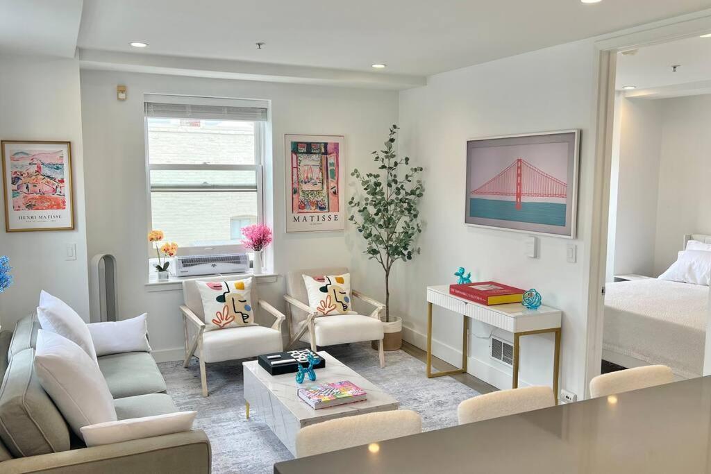 Modern 2br King Office, Nob Hill By Unionsq Fidi *