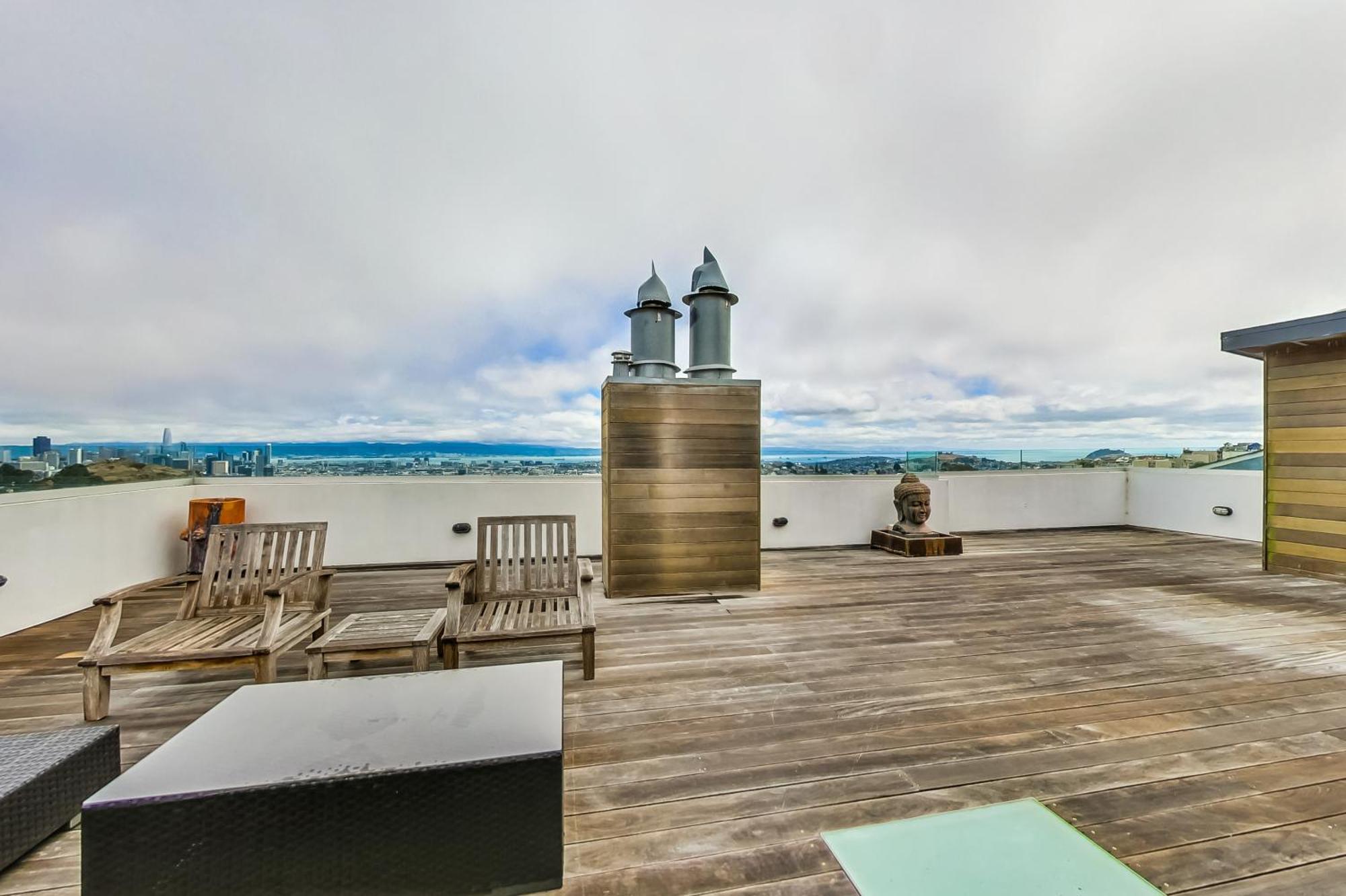 Luxury 3br - Pano Views, Steam & Deck * San Francisco