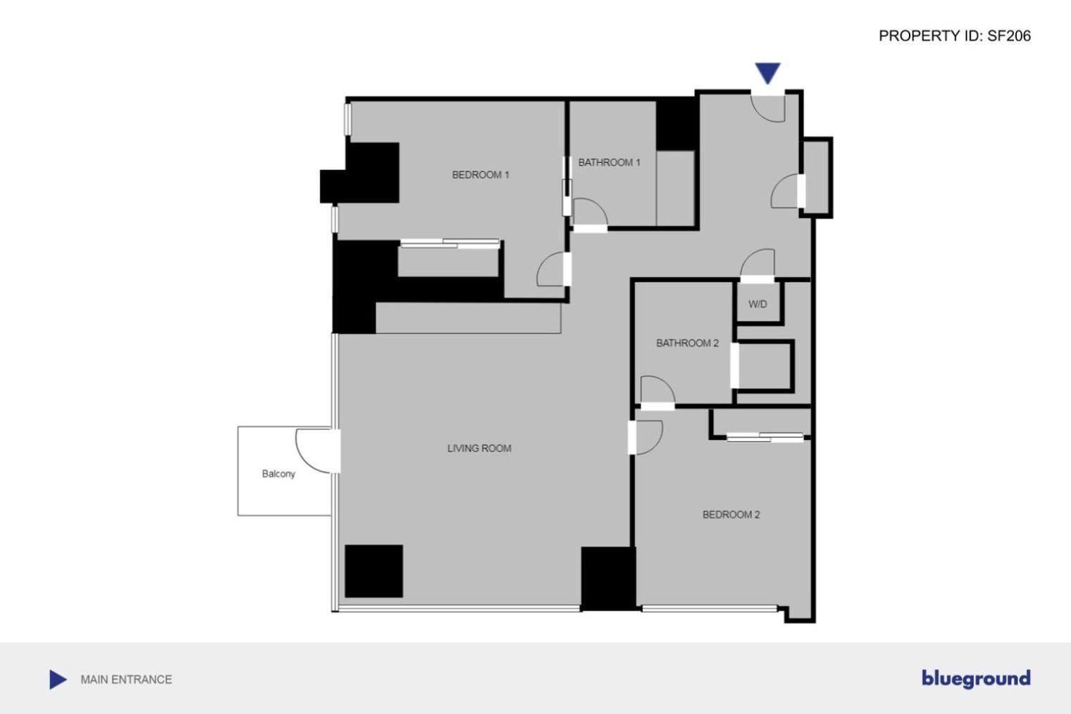 Rincon Hill 2br W Gym Movie Theater Nr Tech Sfo-206 San Francisco