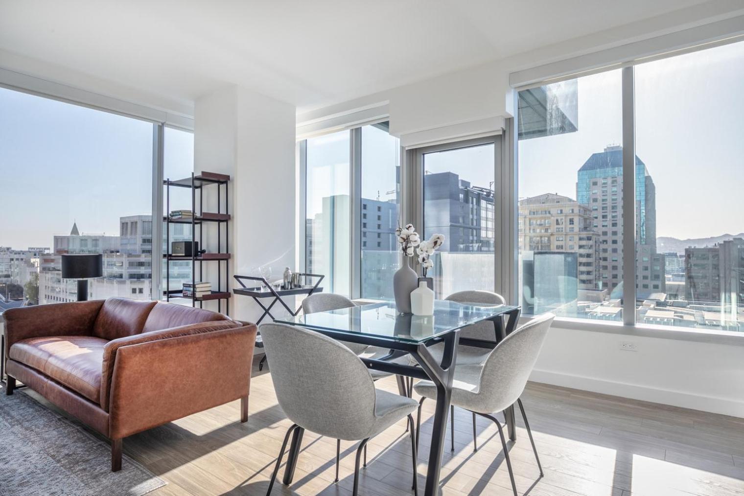Apartment Rincon Hill 2br W Gym Movie Theater Nr Tech Sfo-206 San Francisco