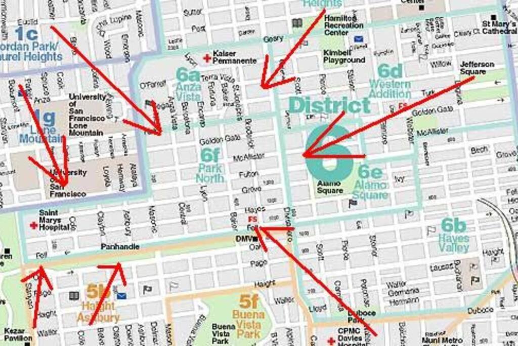 Entire 2br, Centrally-located, W/parking! * San Francisco